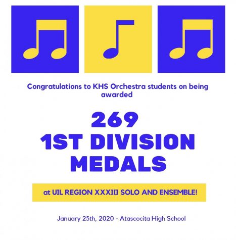 KHS Orchestra Solo & Ensemble Qualifying Over a 100 Entries to State in May