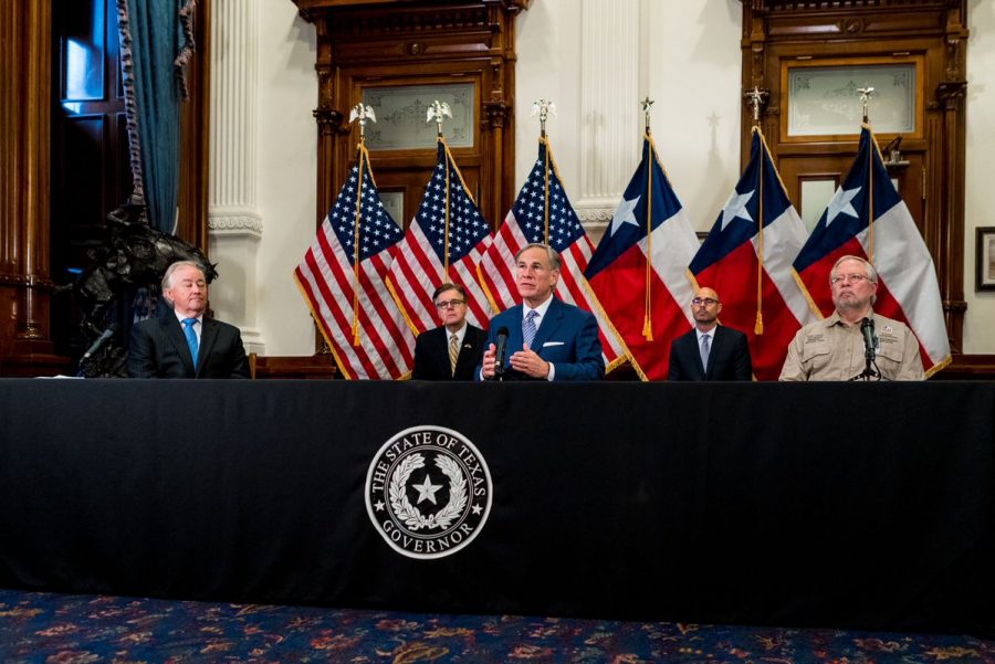 Governor+Abbott+announced+to+the+state+his+plan+for+re-opening+Texas+in+stages.