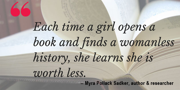 Myra Pollack Sadker, A Washington educator and writer who led the efforts of recognizing gender bias in our nations classrooms.  Credit: National Womens History Museum