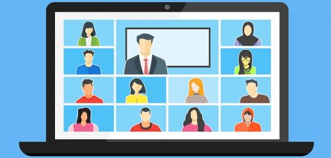 For many KHS students, zoom classes have become the primary method for interaction with their teachers and peers. Credit: Fair Observer
