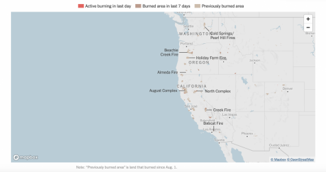 The numerous wildfires that have ignited across California have caused immense devastation to families, animals, and our environment.
Image: The New York Times - Wildfire Map