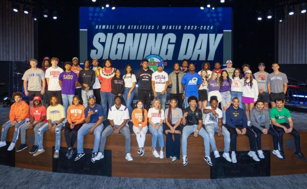 Humble ISD Athletics celebrated 42 student-athletes on Thursday, February 15th, who signed to continue their athletic and academic careers at the collegiate level.