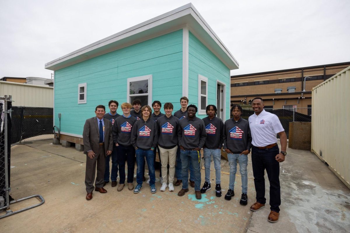 The Kingwood High School Tiny Home Project Team - 2025.