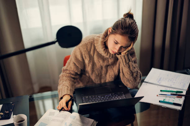 Stressed high school girl Photo Credit Getty Images