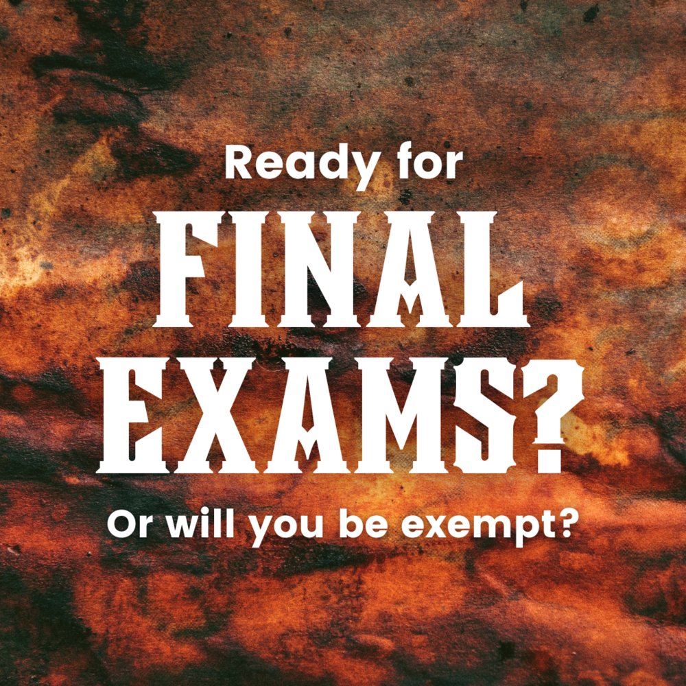 Why the 4-Absence Rule for Final Exemptions Isn’t Fair?