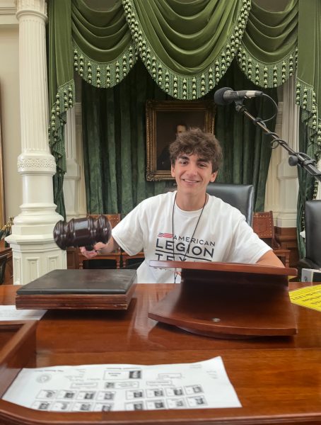 Senator - Broderick Rosello @ Texas Boys State 2025 representing Humble ISD