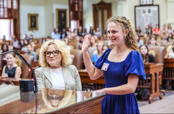 That moment when you realize you just won - Mae Spikerman at Girls State