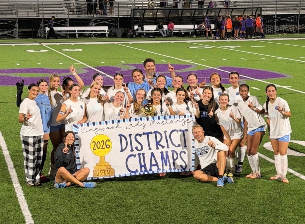 Kingwood Lady Mustangs Soccer - District Champs 2025-2026 Season